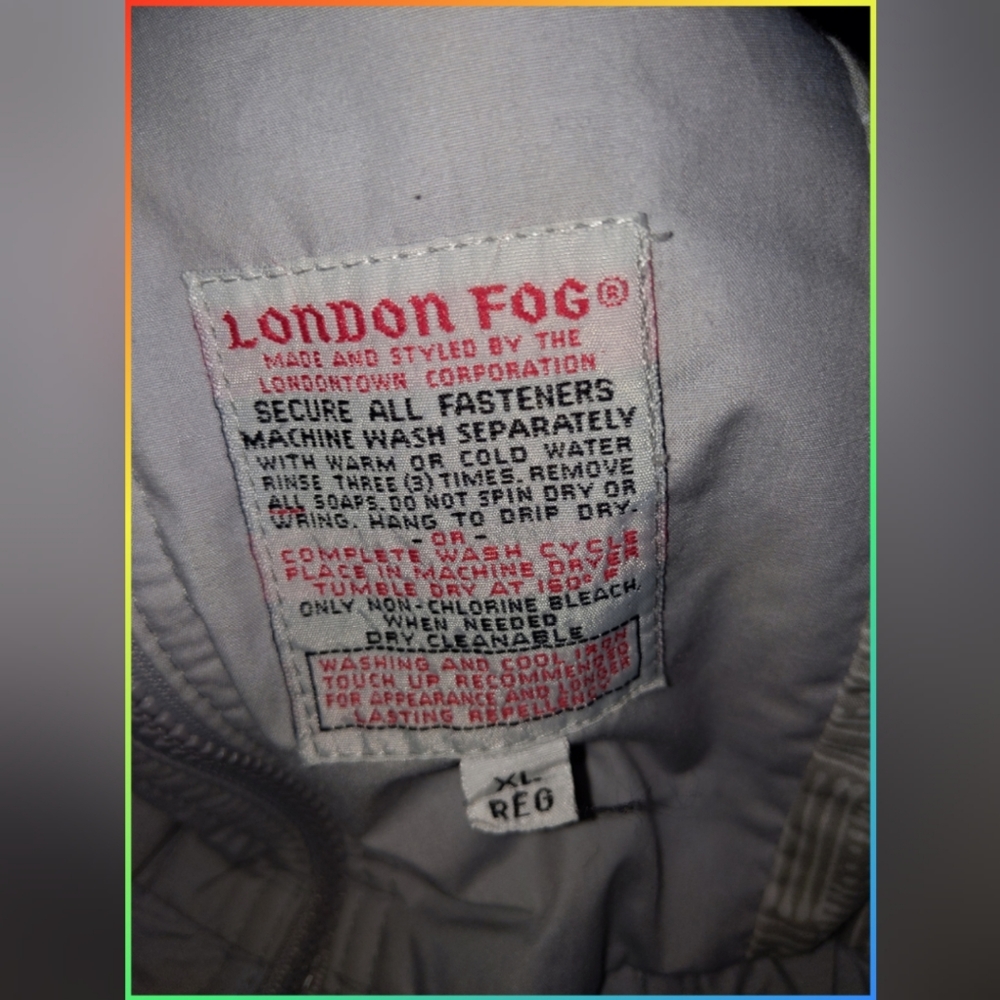 FOG-LONDON FOG MENS GRAY JACKET - Picture 4 of 7